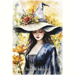 Orakulo Orakulo kaartide komplekt - Llewellyn Witch Whispers oraklikaatrid, 40 kaarti, raamat inglise keeles