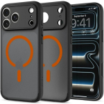 Spigen Ultra Hybrid Mag MagSafe kate iPhone 18 Pro Max / 17 Pro Max, must-oranž