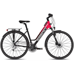 Tabou Kinetic 4 JR W jalgratas must-punane-XS / 15" (Suurus: XS / 15")