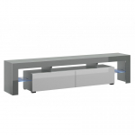 Cama TORO200 SZ/BI telerilaud ja meelelahutuskeskus 2 riiulid