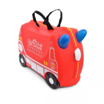 Trunki travel suitcase with wheels for children | Fire truck Frank
