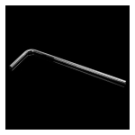 Barrow Kupfer Hardtube, 16/14mm, 90 Grad - 630mm, Black