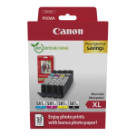 Canon 2052C006 tindikassett 4 tk Originaal High (XL) Yield Must, Ts&uuml;aan, Magenta, Kollane