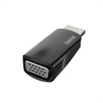 Hama 00200344 kaabli soomuutja HDMI VGA Must