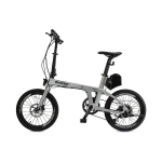 Beaster Beaster Scooter El. carbon frame bike, BS126S, silver, 250W