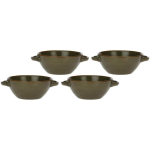 Rose&Tulipani Set of 4 misek do zupy Concerto Grigio Tortora - Szaro-ruda, 600 ml