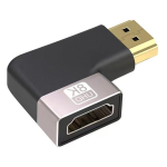 Fuj:tech HDMI Ultra High Speed 90&deg; corner adapter, version 1