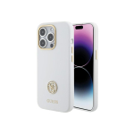 Guess GUHCP15XM4DGPH iPhone 15 Pro Max 6.7" biały|white hardcase