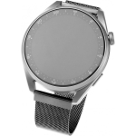 Fixed smartwatch mesh strap, 22 mm, black