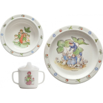 Komplektis Komplektis 6 v&auml;ikest &uuml;mmargust kaussi Villadeifiori - Valge, 15 cm