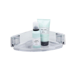 Corner Corner bathroom shelf QUADRO, Vacuum-Loc, WENKO
