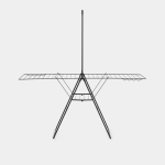 Brabantia 403521 pesukuivatusrest ja -n&ouml;&ouml;r P&otilde;randal seisev rest Must
