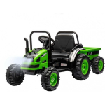 Electric Electric tractor with trailer Milly Mally Farmer green