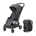 Ergobaby Metro 3 matkarattaat, Grafiit Must