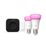 Philips Philips Hue White and colour ambience Starter kit: 2 E27 nutikat pirni + Dimmer switch + Bridge Pro