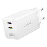 LogiLink PA0367 mobiilseadme laadija Universaalne Valge Vahelduvvool Kiirlaadimine Hoonesisene