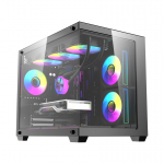 DarkFlash B275 PRO computer case (black) + 6 fans
