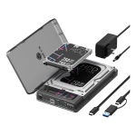 ICY ICY BOX IB-3882MSCL-CU31 HDD/SSD &uuml;mbris Must M.2/2.5"/3.5"