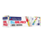 MAGNA-TILES Rail Racers Rail Pack magnetkonstruktsioonikomplekt, 8 osi