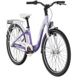 Tabou Queen 24 Plus jalgratas lilla-valge