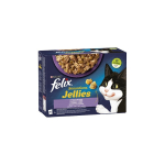 Purina Purina Felix Sensations Mix T&uuml;rgi, makrell, lambaliha, heeringas &ndash; kassitoit &ndash; 12x85 g