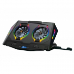 Conceptronic THYIA02B jahutusalus s&uuml;learvutile 43,2 cm (17") Must