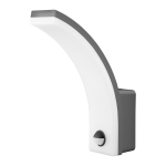 Orno FRENIT LED 20W, garden light with motion sensor, 1800lm, IP65, 4000K, dimming function, gray