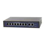 Splitter Splitter Blow Switch 8&times;PoE 100Mb 100W BL-SW10-8P