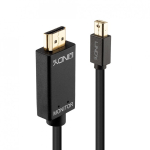 Lindy 36929 videokaabliadapter 5 m Mini DisplayPort HDMI t&uuml;&uuml;p A (Standard) Must