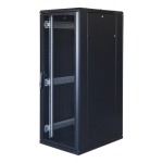 19" 19" Switching cabinet TOTEN, System G, 32U, 600x800, perforated door, up to 800kg, black / G3.6832.9801 / 19-G6832PP