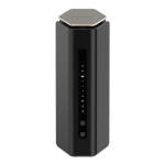 NETGEAR Nighthawk RS600 juhtmevaba ruuter Gigabit Ethernet Tri-band (2.4 GHz / 5 GHz / 6 GHz) Must