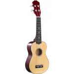 Kisai Maika'i U150 soprano ukulele, natural