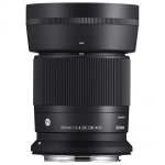 Sigma 30mm F1.4 DC DN | C, Canon RF MILC (Peeglita vahetatavate objektiividega kaamera) Standardne objektiiv Must
