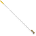 Pizza Pizza oven brush with brass soft bristles vertical 170x55x(H)1700mm Lilly Codroipo Hendi 525647