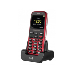 Doro Primo 368 5,84 cm (2.3") 92 g Must, Punane Seeniorite telefon