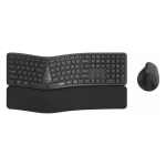 RAPOO Set keyboard and mouse 8810ME, Multi-mode, Bezdr&aacute;tov&yacute; set, CZ/SK, Čern&aacute;