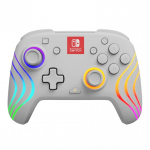 PDP Afterglow Wave Valge USB Juhtpult Analoog/digitaal Nintendo Switch, Nintendo Switch Lite, Nintendo Switch OLED-ekraan