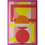 Kunst Kunst Seina maal WALLY 80x120cm, abstraktne p&auml;ikeseloojang, akr&uuml;&uuml;l