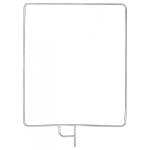 Quadralite lipp 60x75cm t&auml;idisega kuldne/h&otilde;bedane/valge/must