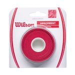 Wilson Absorbx Overgrip gripid, 3-pakk, punane