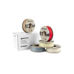 Spectrum Spectrum 3D siid, PLA spetsiaalsed siidid, 1,75 mm, 5x250 g, 80754, segu Stone Light, Stone Dark, Thermoactiv Punane, Wood Tamme