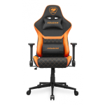 COUGAR Gaming Armor One V2 F Universaalne m&auml;nguri tool Polsterdatud pehme iste Must, Oranž