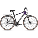 Ratas Ratas Tabou Kinetic 2 must-valge-M / 19" (Suurus: M / 19")