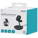 3-in-1 3-in-1 magnetiline juhtmevaba laadimisjaam DELTACO, iPhone/TWS/Watch, LED lamp / QI-1049 / 1902906