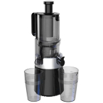Slow Slow Juicer puuviljade ja k&ouml;&ouml;giviljade jaoks, vertikaalne, must, 180 W, Klausberg, kb-7871