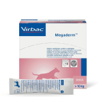 VIRBAC Megaderm rasvhapped toetavad nahka ja karva - toidulisandid koertele - 28x8ml