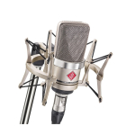 Neumann TLM 102 NI Stuudio komplekt - suure membraaniga kondensaatormikrofon koos &scaron;okkmountiga, nikkel