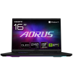 Gigabyte AORUS MASTER 16 16" m&auml;nguritele m&otilde;eldud s&uuml;learvuti, Windows 11 Home (6YJM5NEE65SH)