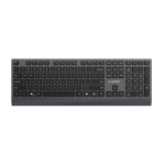 Gembird KB-MCH-06 Slim juhtmega multimeedia klaviatuur Type-C adapteriga, US paigutus, must