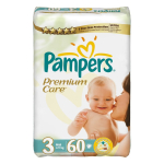 Pampers Premium Care 3 60 tk